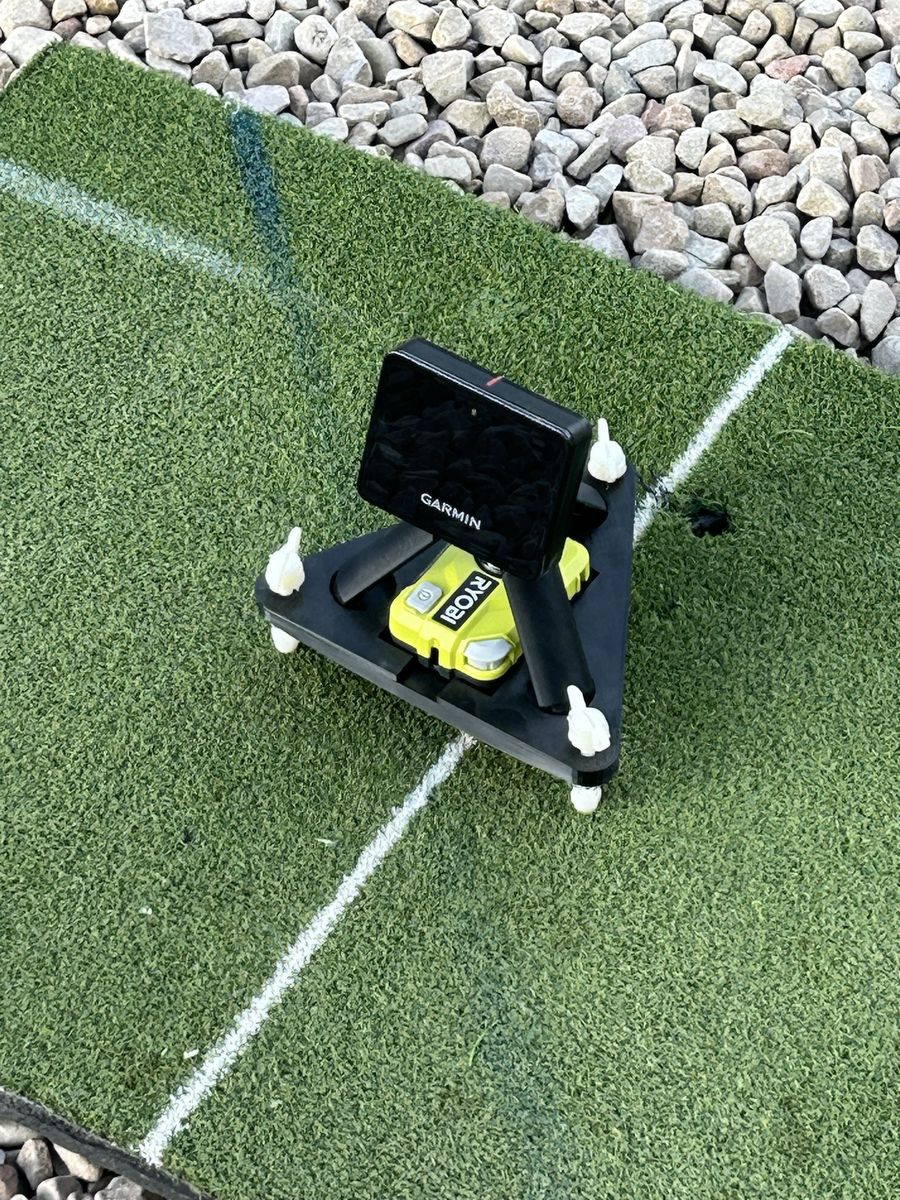 Garmin R10 w/ laser level mount