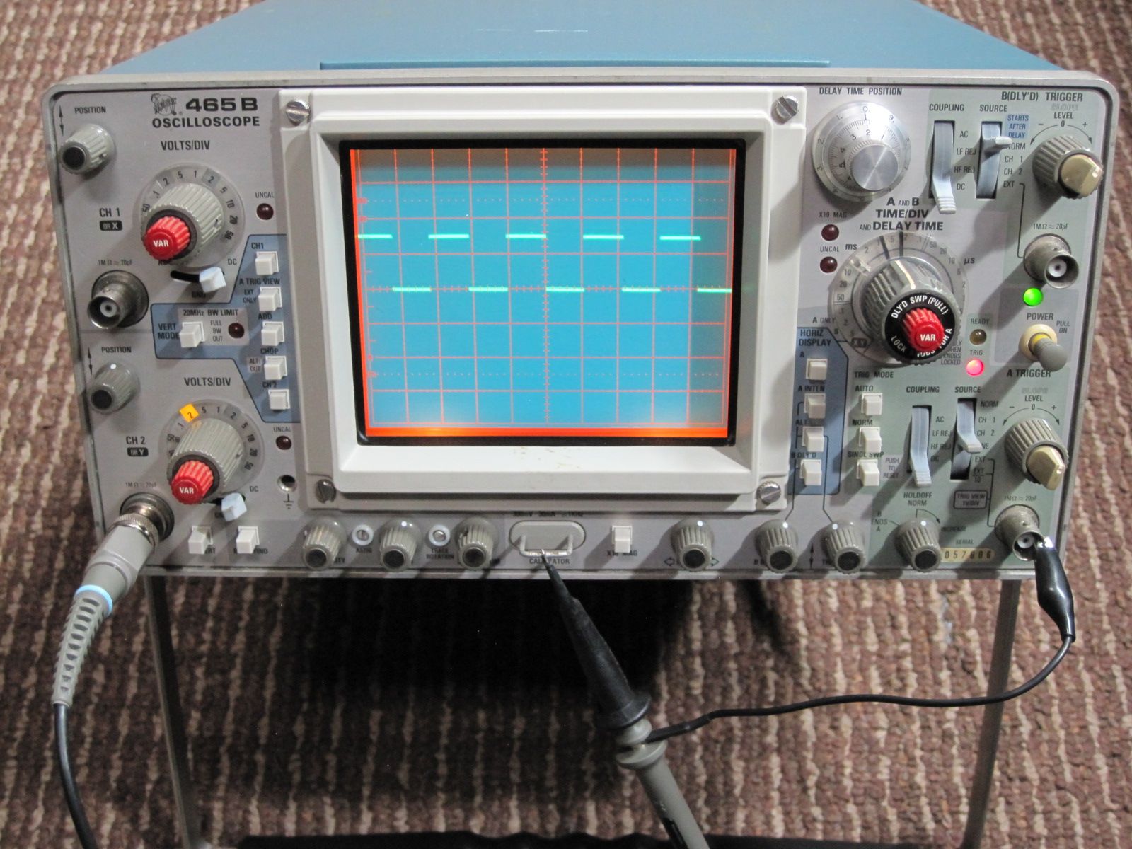 Tektronix 465B 100 MHz Dual-Trace Analog Oscilloscope