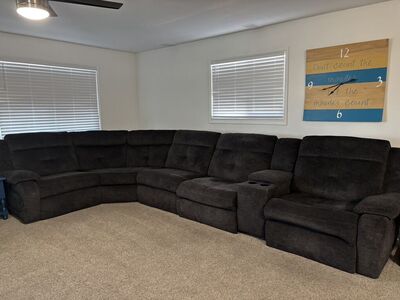 Electric Reclining Sectional