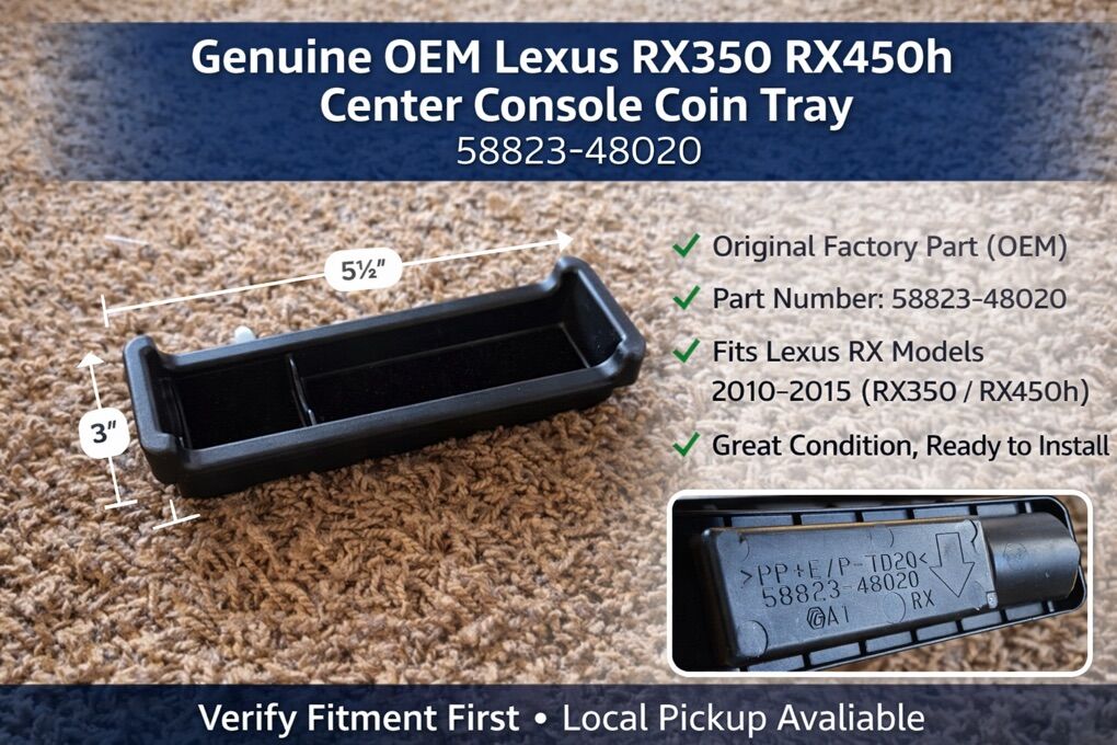 Lexus RX Coin Tray
