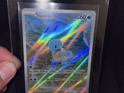 Pokemon Squirtle 170/165 Illustration Rare 151