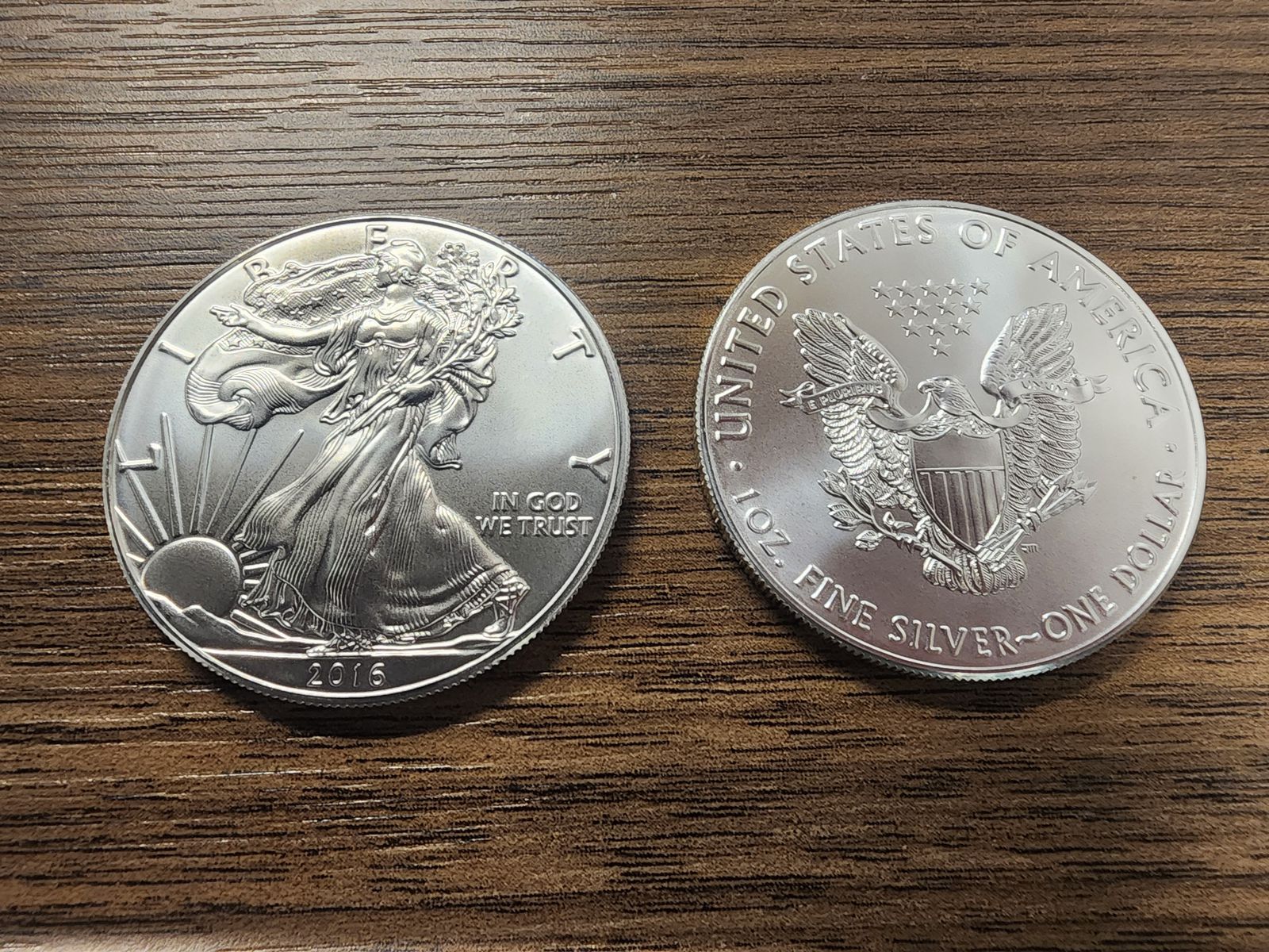 Tube of Silver Eagles.