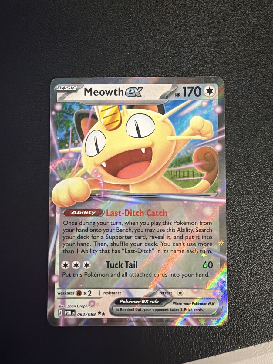 Meowth Ex Perfect Order
