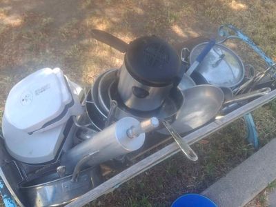 Pots pans grills kitchen restaurant $100 takes all