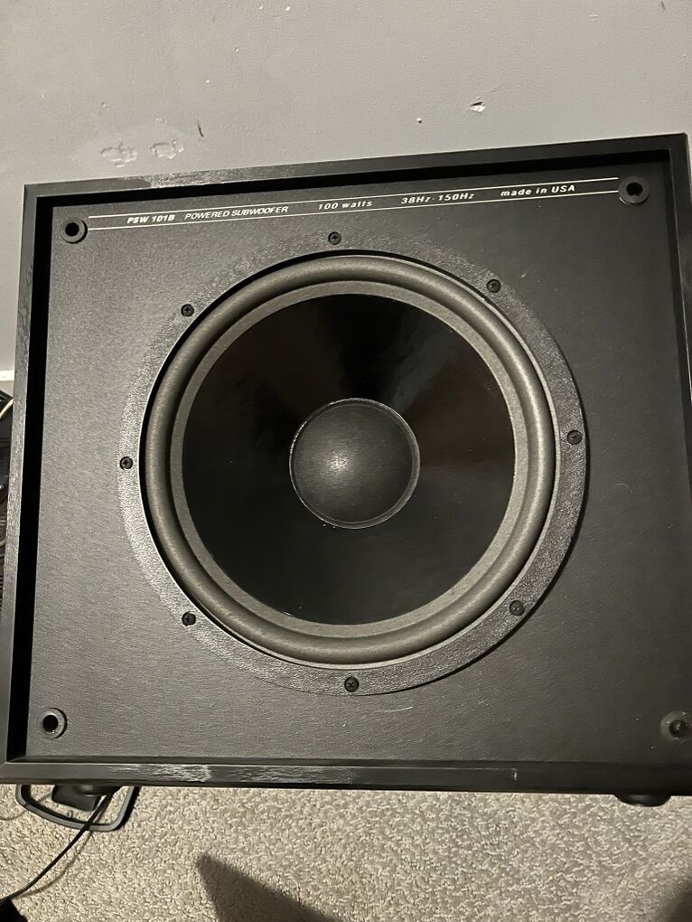 Vintage MTX (PSW 101B) Powered Subwoofer 12