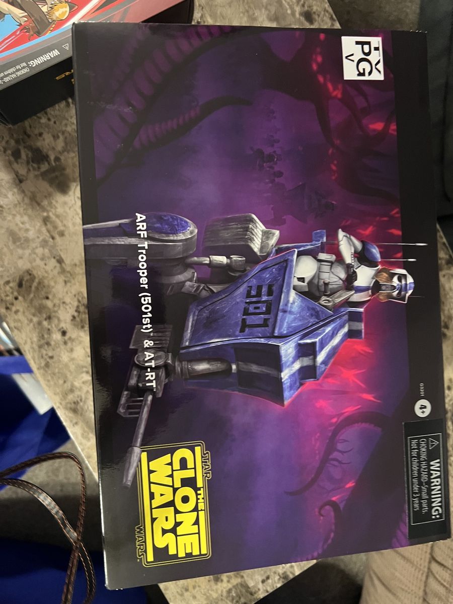 Star Wars black series ARF Trooper (501st) AT-AR comic con exclusive 2026 new unopened box