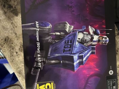Star Wars black series ARF Trooper (501st) AT-AR comic con exclusive 2026 new unopened box