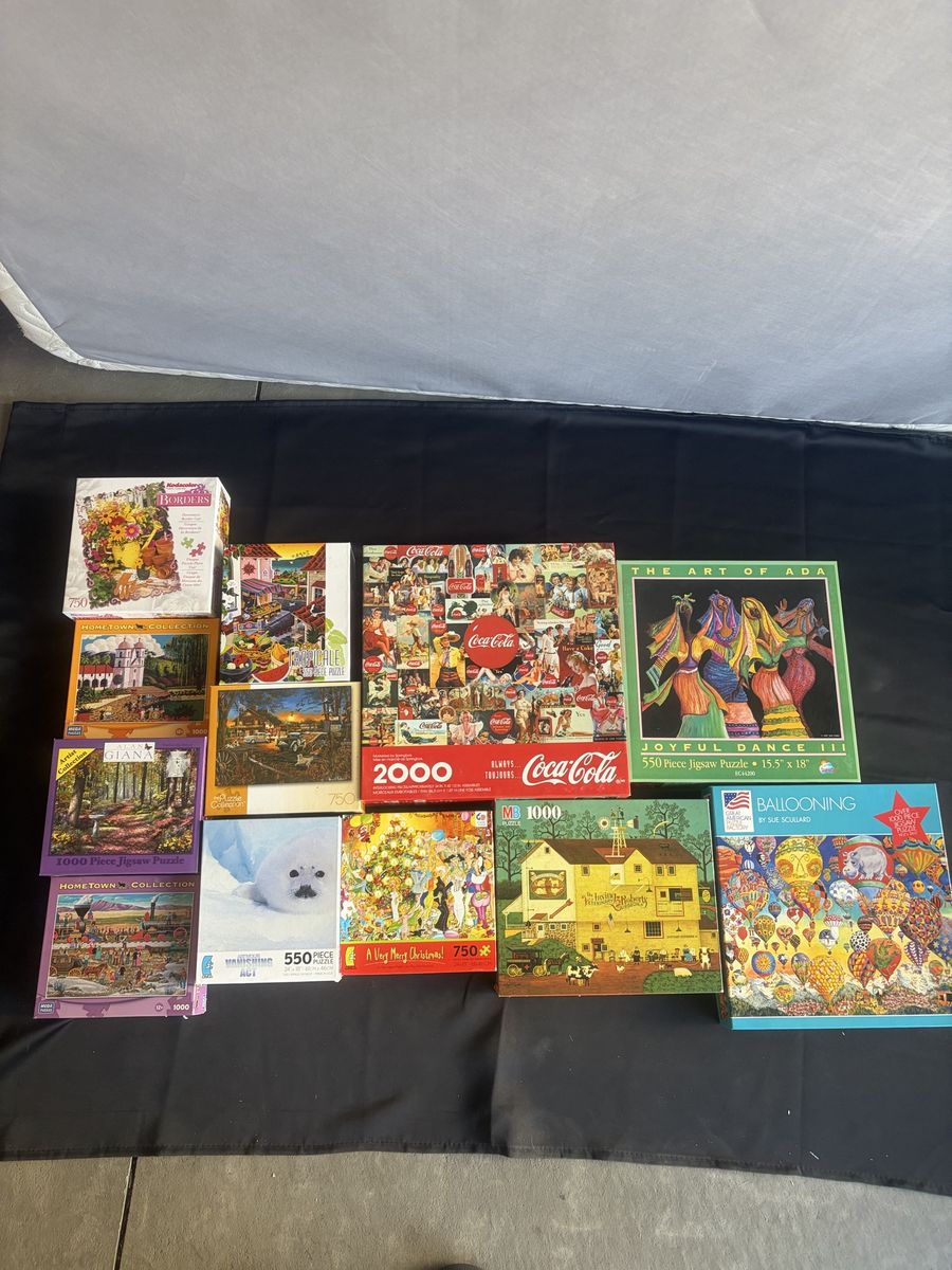 Used Puzzle Lot!