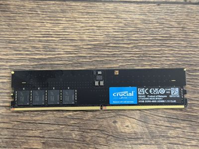 Crucial Ram 32GB DDR5 Memory Like New