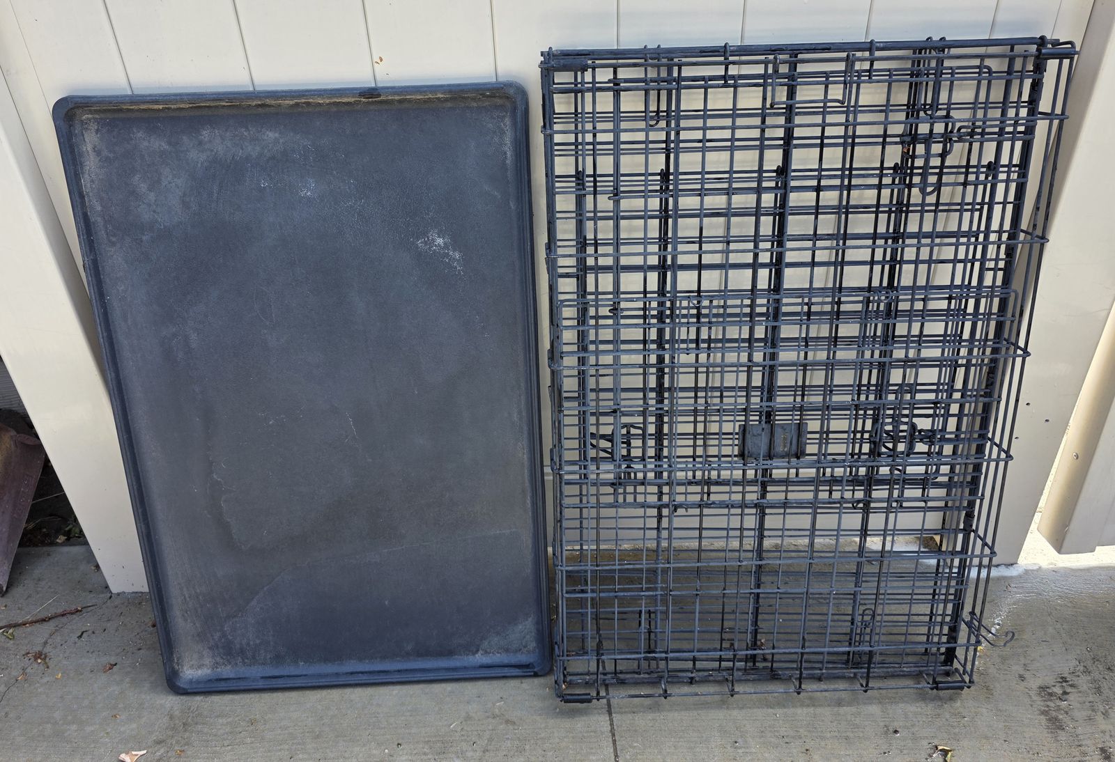 Folding Dog Crate: MidWest Homes for Pets Intermediate LifeStages Double Door 36-Inch