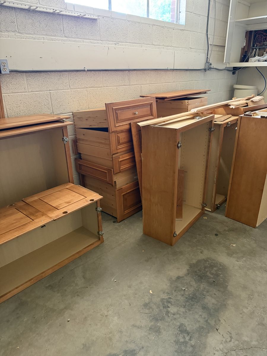 Kitchen cabinets- wood / custom made