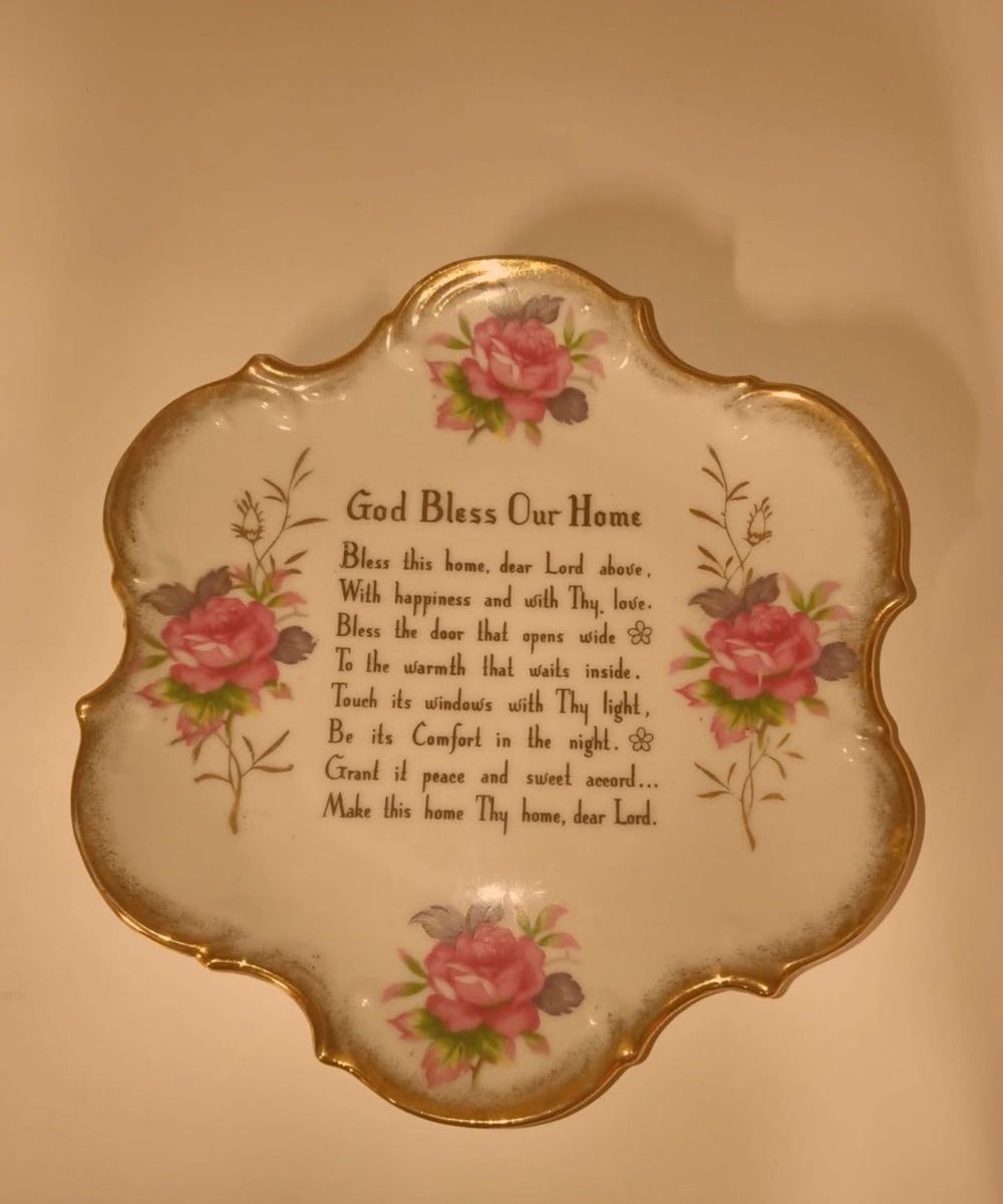 God Bless Our Home" Collector Plate