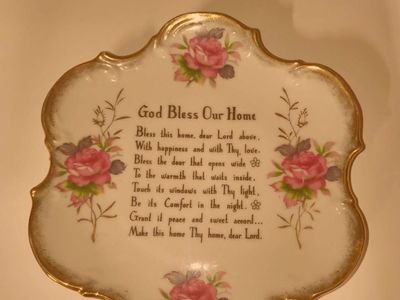 God Bless Our Home" Collector Plate