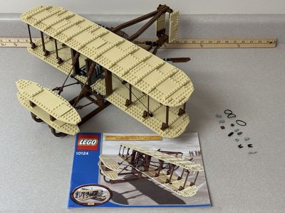 LEGO 10124 Wright Flyer Complete Set with Manual