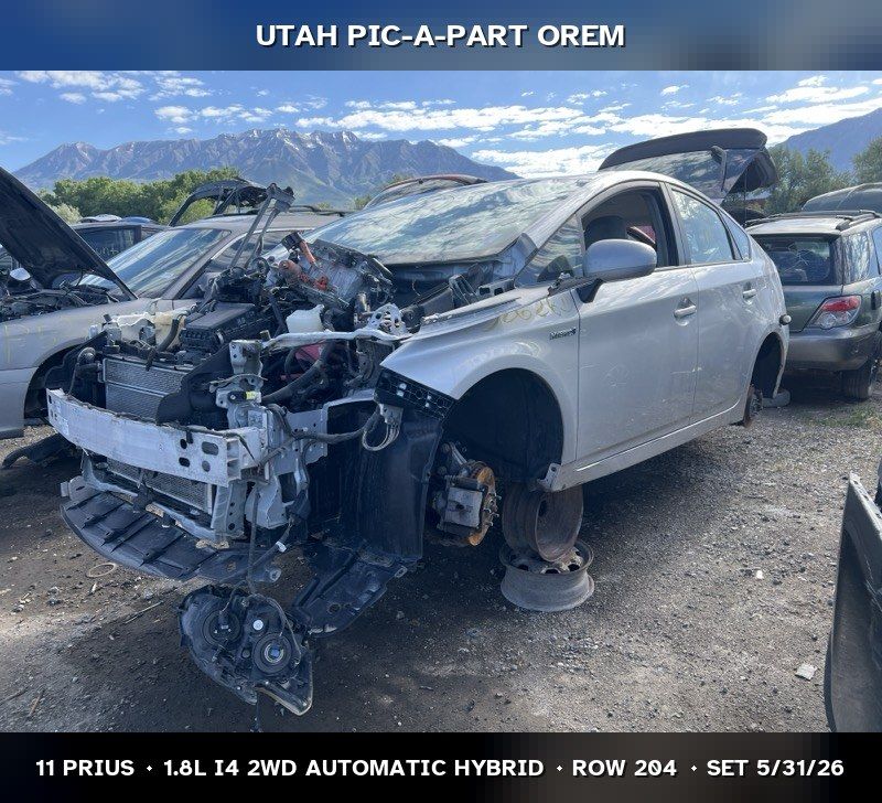 2011 Toyota Prius Parts - UTPAP Orem