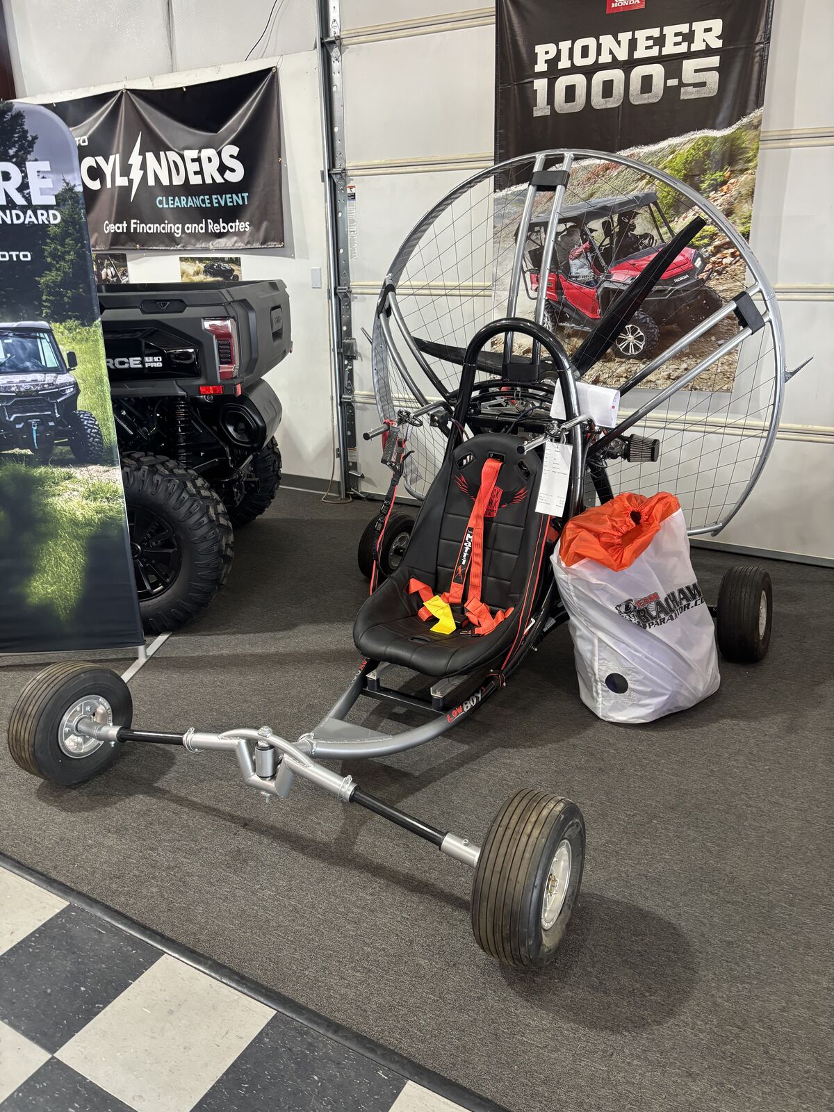 2023 Blackhawk Lowboy III Quad Paramotor