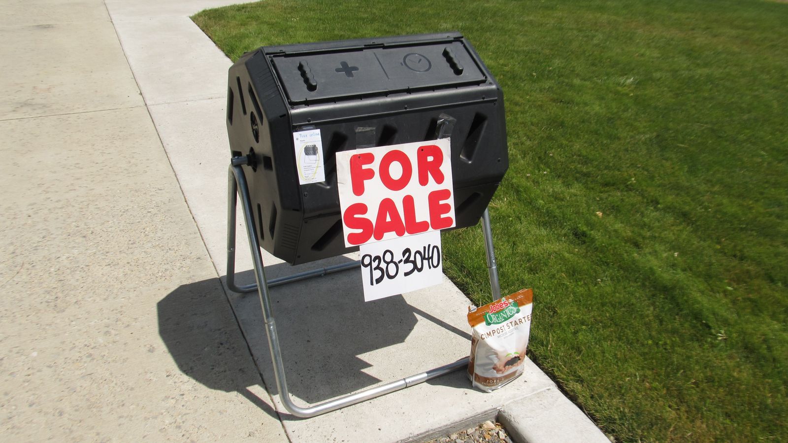 Dual chamber composter FCMP Outdoor