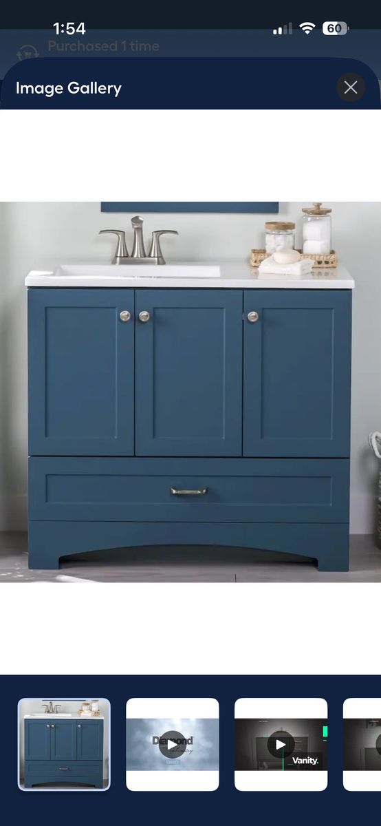 36 Inch Bathroom vanity