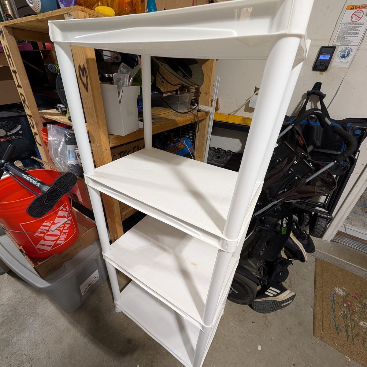Plastic Storage Shelf