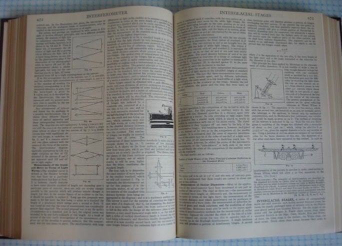 1952 encyclopedia Britannica, beautiful set