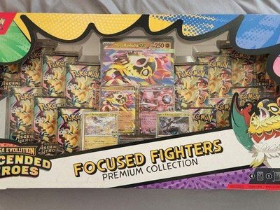 Pokemon TCG Ascended Heroes Focused Fighters Premium Collection Box - Sealed