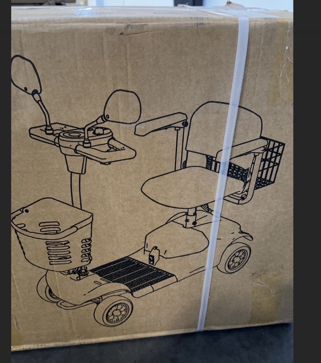 NEW ELECTRIC MOBILITY SIT DOWN SCOOTER/CAR (PINK)