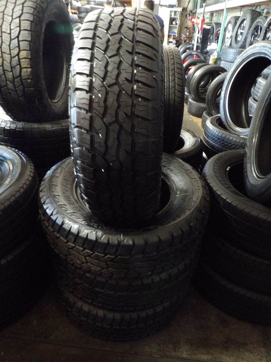 265/70R17 IRONMAN ALL COUNTRY ALL TERRAIN SET OF USED TIRES