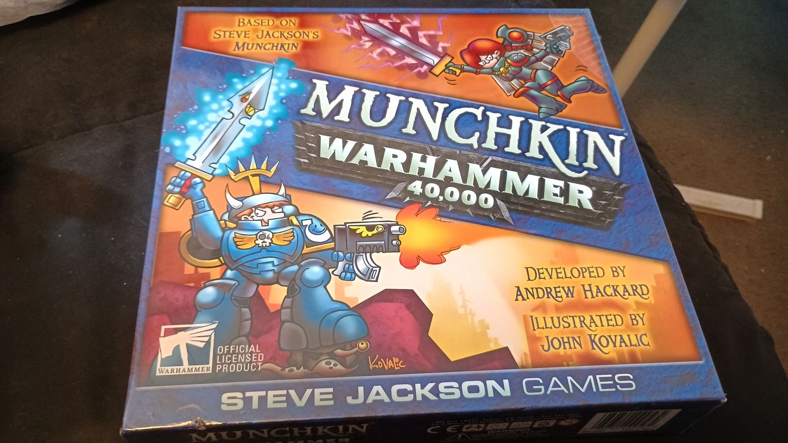 Munchkin Warhammer 40,000 40k Card Game NEW