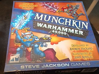 Munchkin Warhammer 40,000 40k Card Game NEW