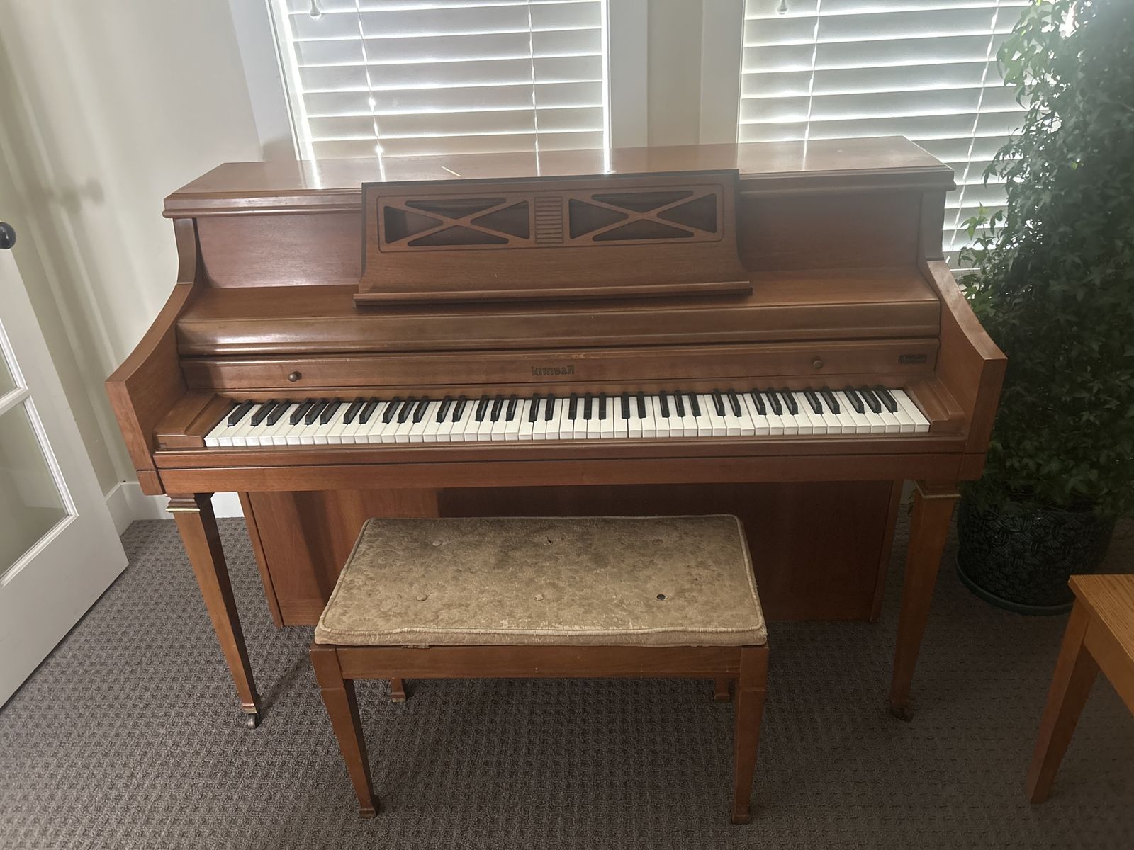 Kimball upright piano