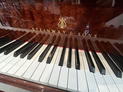 5'1" Steinway Model S Bubinga Grand Piano