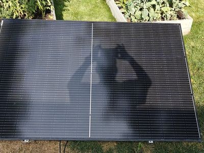 2 Dokio DSP-410M 410W Monocrystalline Solar Panel with Adjustable Tilt Mount Rack