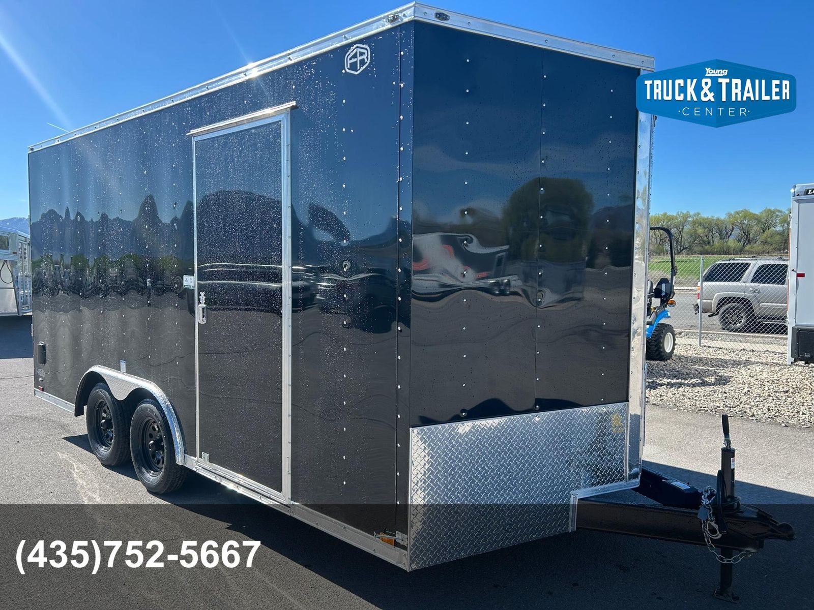 2026 Cargo Mate 8.5X16 Cargo Trailer w/ Rear Ramp