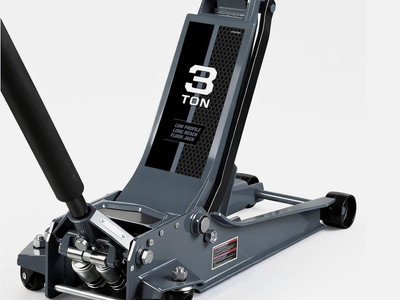 NEW 3 Ton Reach Floor Jack Hydraulic TCE Torrin Low Profile Floor Jack Quick Lift Pump Grey