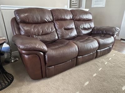 Leather Sofa Recliner