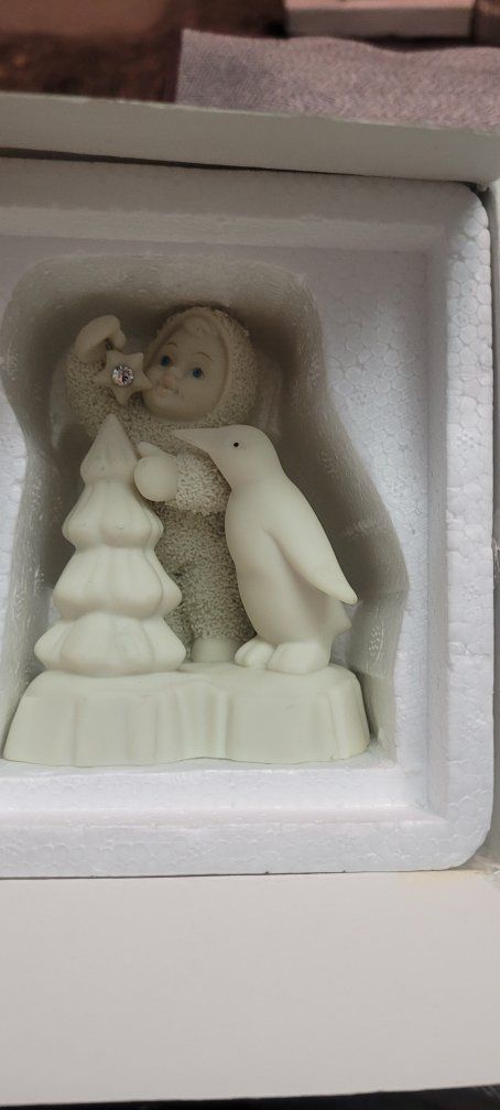 Department 56 Snowbabies Figurines - Make It Shine & My Heart Shines For You
