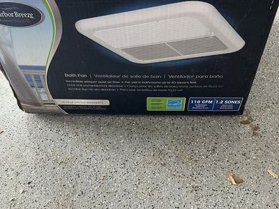 Harbor Breeze 110 CFM 1.2 Sones Bath Fan #0056948
