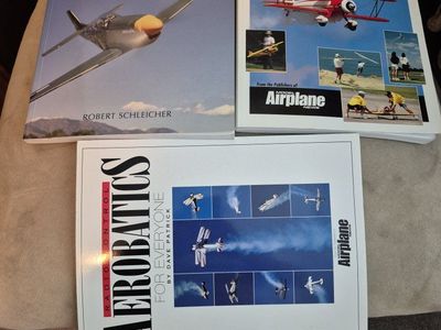 Five RC plane and helicopter books