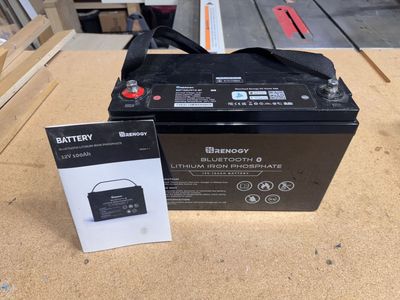 Renogy Lithium 100ah Battery