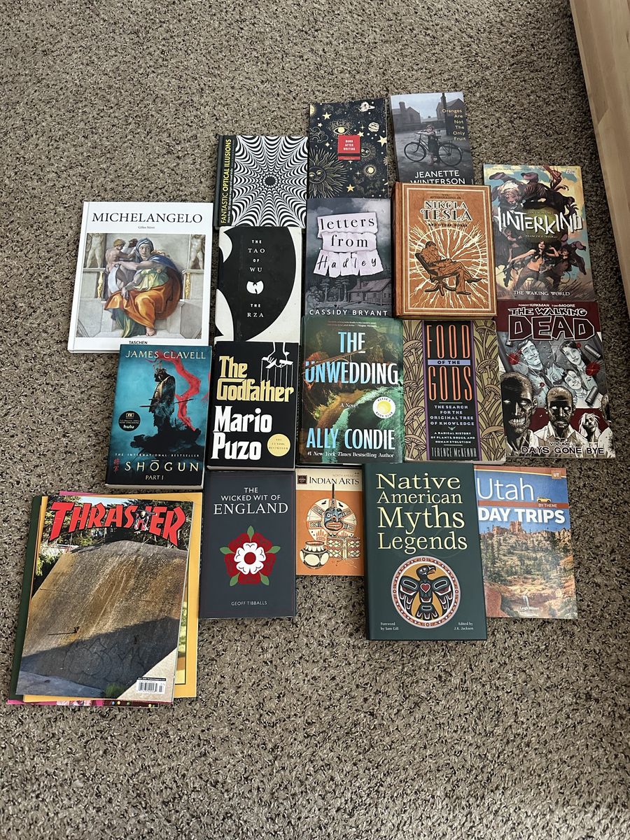 $5 BOOKS NEED GONE TODAY!