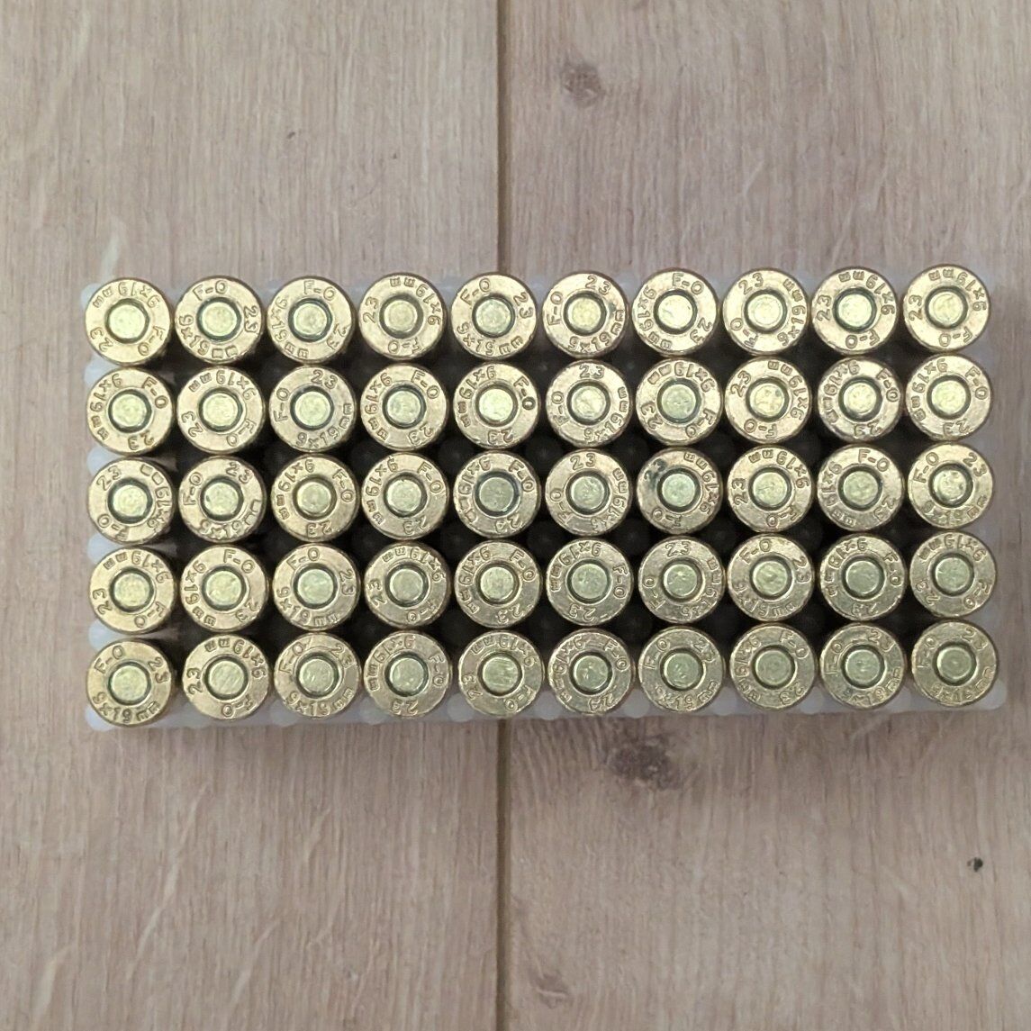 9mm New Brass Ammo