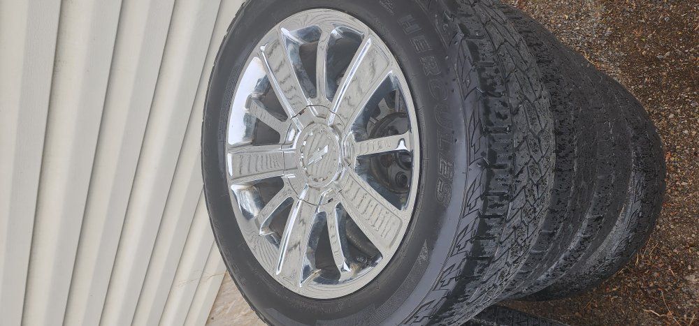 275/50R20 chevy high country wheels