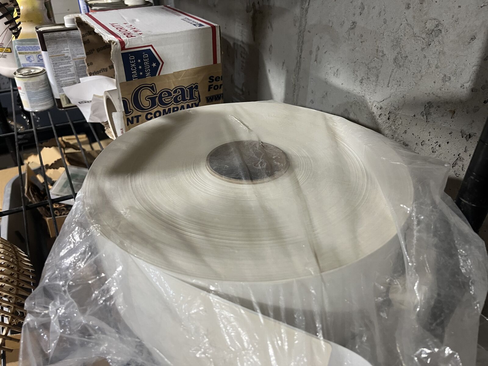 1000 4" x 6" Thermal Paper Adhesive Shipping Labels (stickers) on a 3" Core Roll