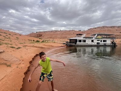 Antelope Point Houseboat on a Slip September and June
