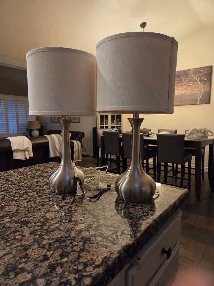 2 Pier 1 Import lamps