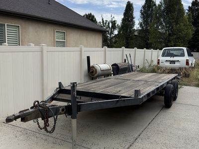 18’ flatbed trailer