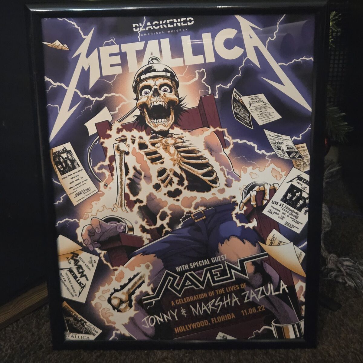 METALLICA 2022 Jonny & Marsha Zazula Tribute