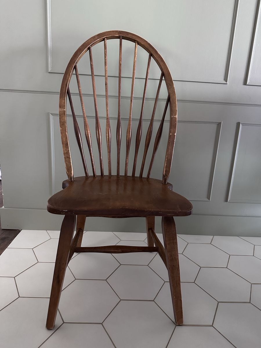 6 Spindle Back Chairs
