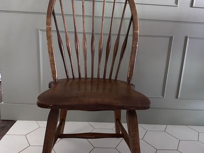 6 Spindle Back Chairs
