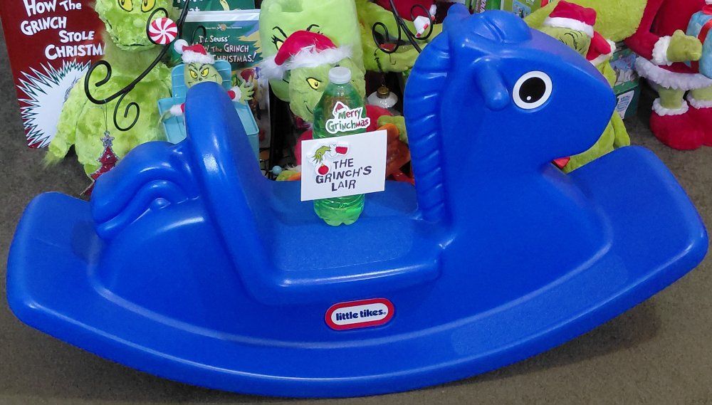 New Little Tikes Blue Rocking Horse